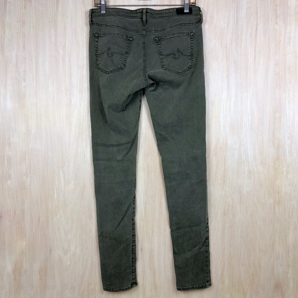 (SOLD) AG Olive The Legging Super Skinny Ankle J - Picture 6 of 12